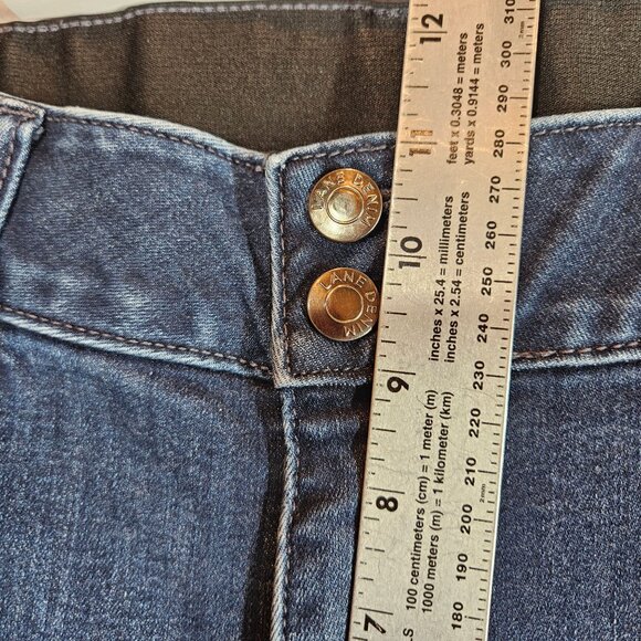 Lane Bryant Skinny Jeans Mid-Rise Womens 16 Denims comfort waist dark wash retro - Picture 11 of 14